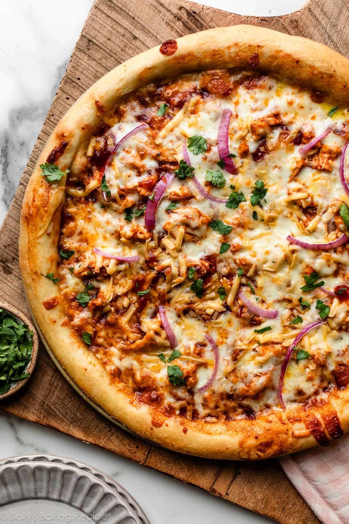 The Bachan Japanese BBQ Chicken Pizza