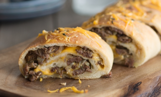 Cheesesteak Stromboli