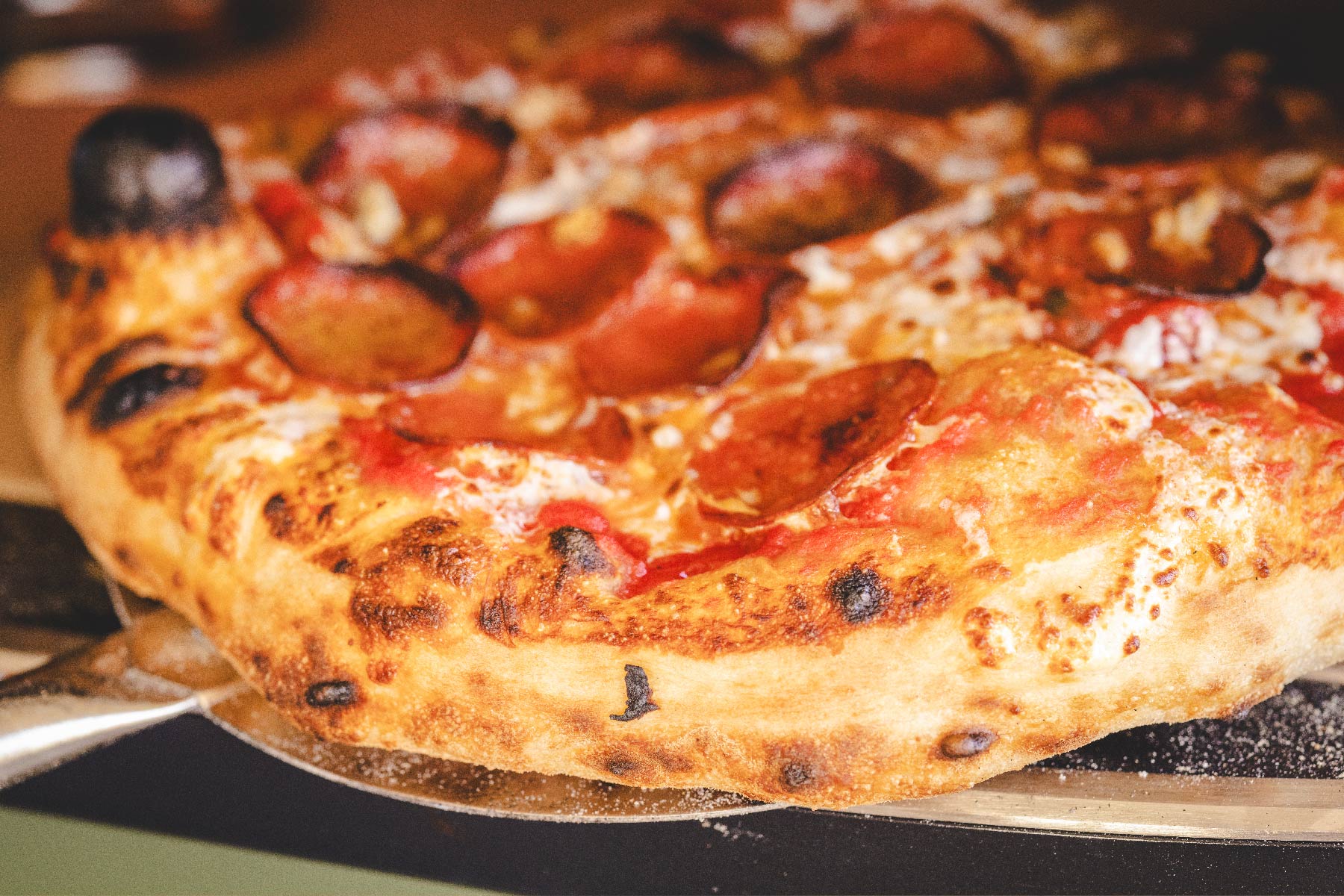 Hot Honey Pepperoni Pizza