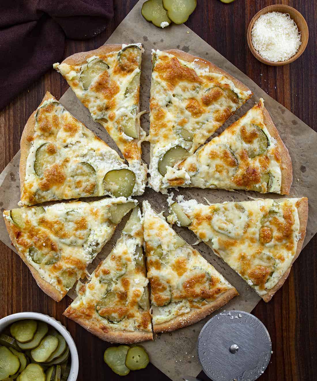 The Big Dill Pickle Pizza